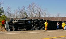 Driver Narrowly Escapes Injury